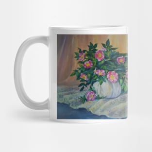 Rosehip flowers Mug